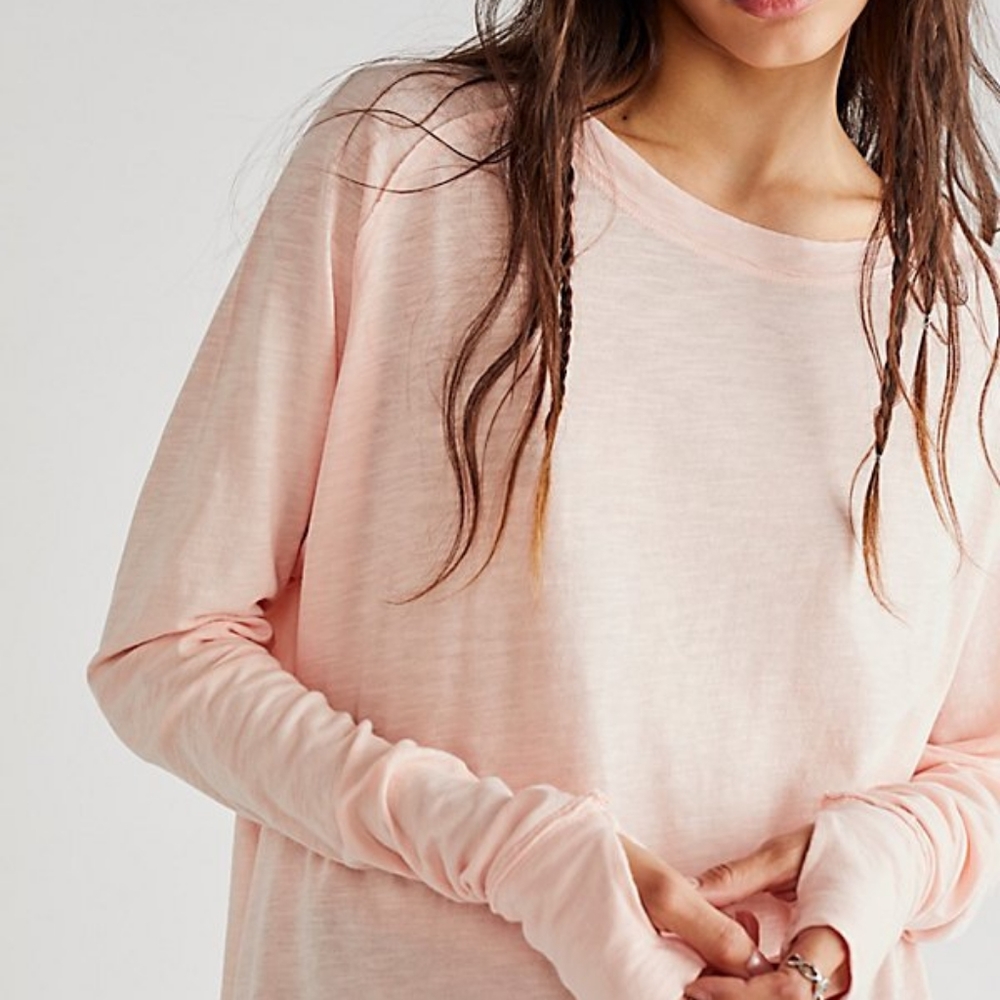 Free People Arden Tee medium NWOT